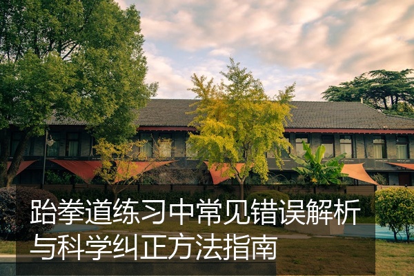 跆拳道练习中常见错误解析与科学纠正方法指南