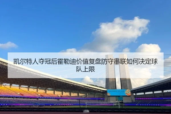凯尔特人夺冠后霍勒迪价值复盘防守串联如何决定球队上限